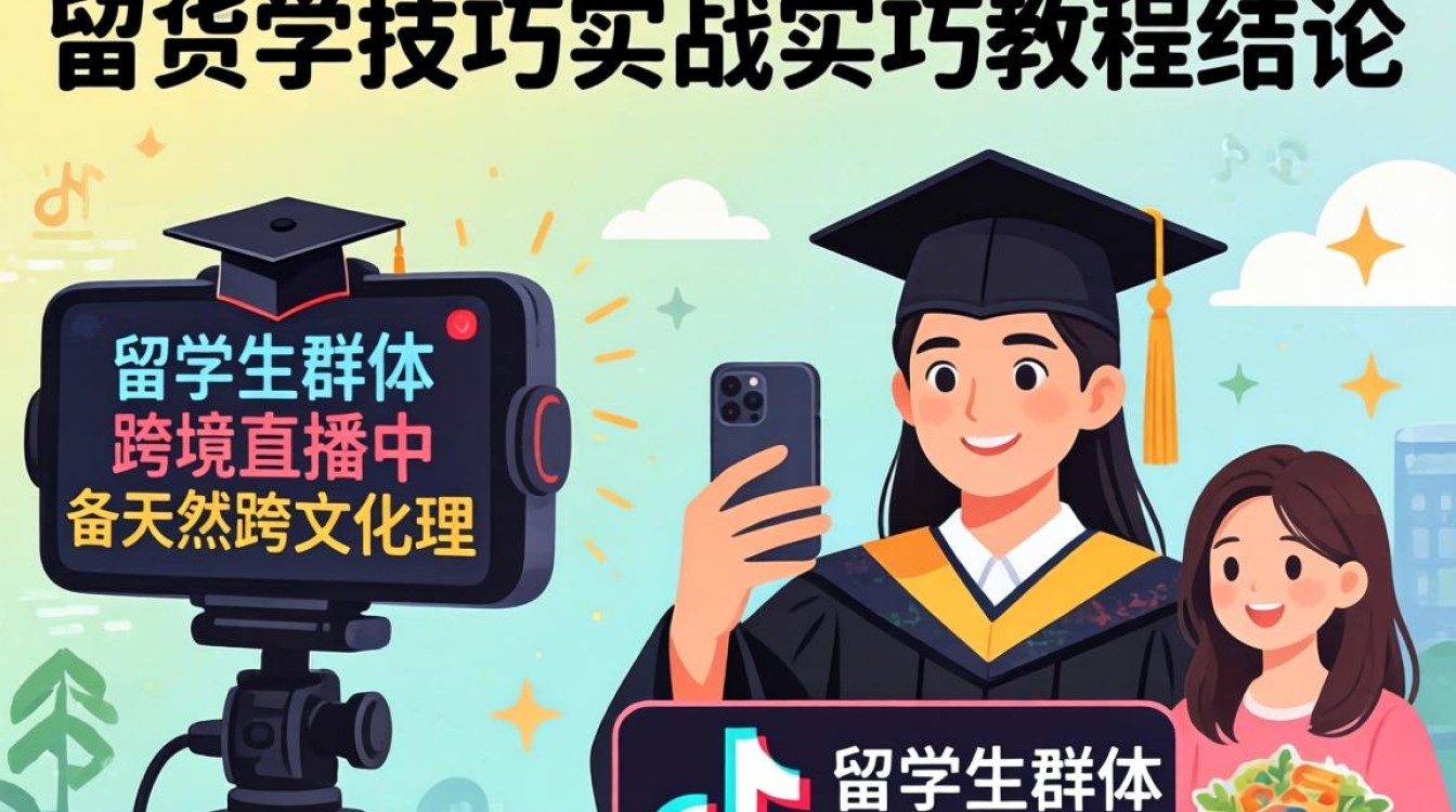 直播带货 留学生毕业 tiktok 实战技巧教程