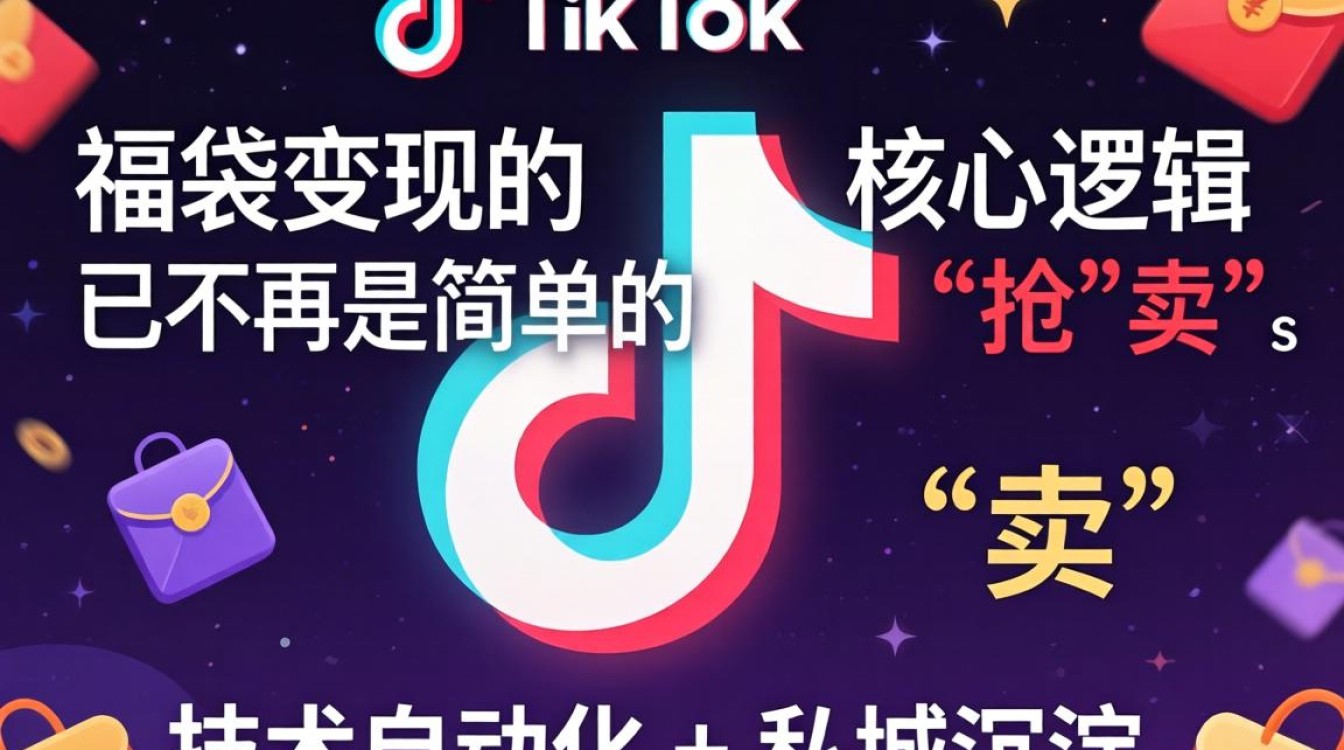 私域流量挂机抢 TikTok 福袋怎么变现