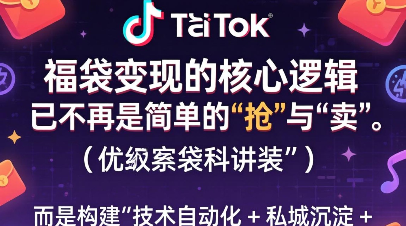 私域流量挂机抢 TikTok 福袋怎么变现