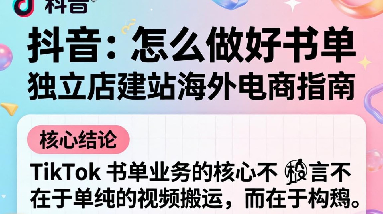 TikTok 怎么做书单