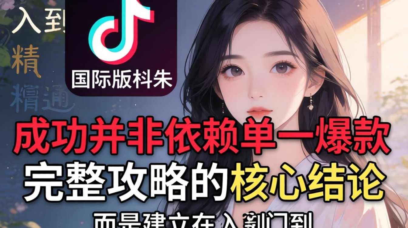 TikTok 国际版阿朱从入门到精通完整攻略