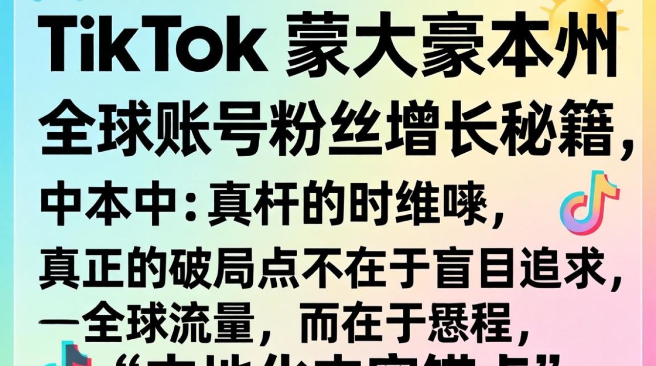 TikTok 蒙大拿州 全球账号粉丝增长秘籍,TikTok 账号怎么涨粉,TikTok 粉丝增长 TikTok 蒙大拿州 全球账号粉丝增长秘籍