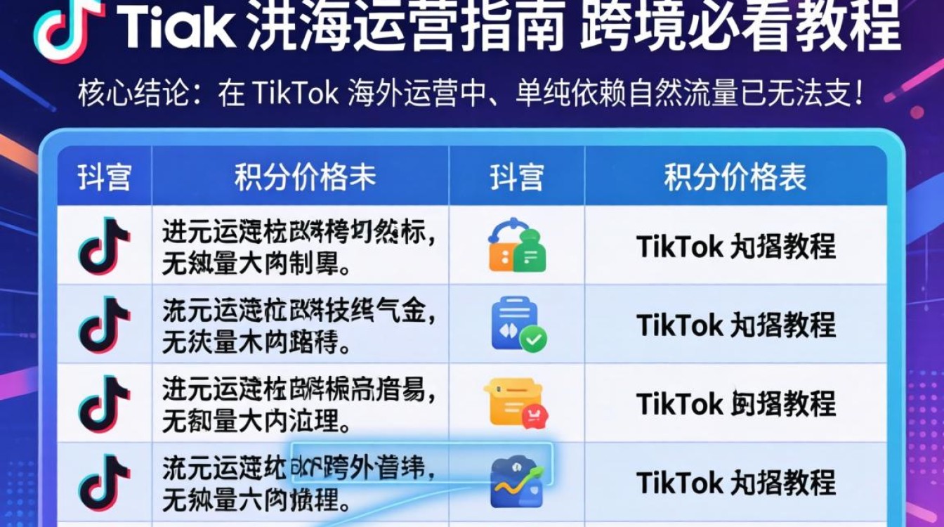 TikTok 积分价格表怎么算?TikTok 积分价格表查询,TikTok 积分价格表 TikTok 积分价格表怎么算