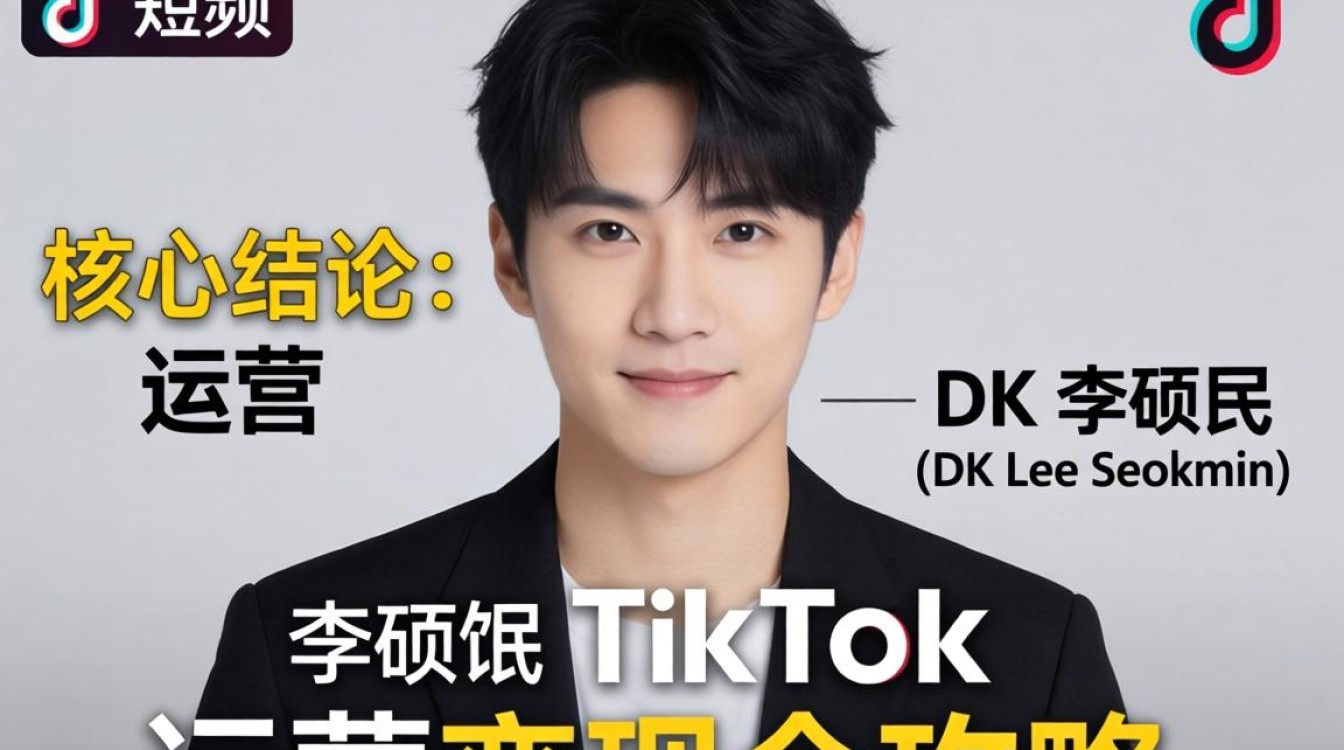 短视频 dk 李硕珉 tiktok 运营变现全攻略