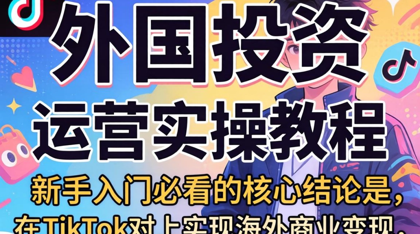 TikTok 外国投资运营实操教程新手入门必看