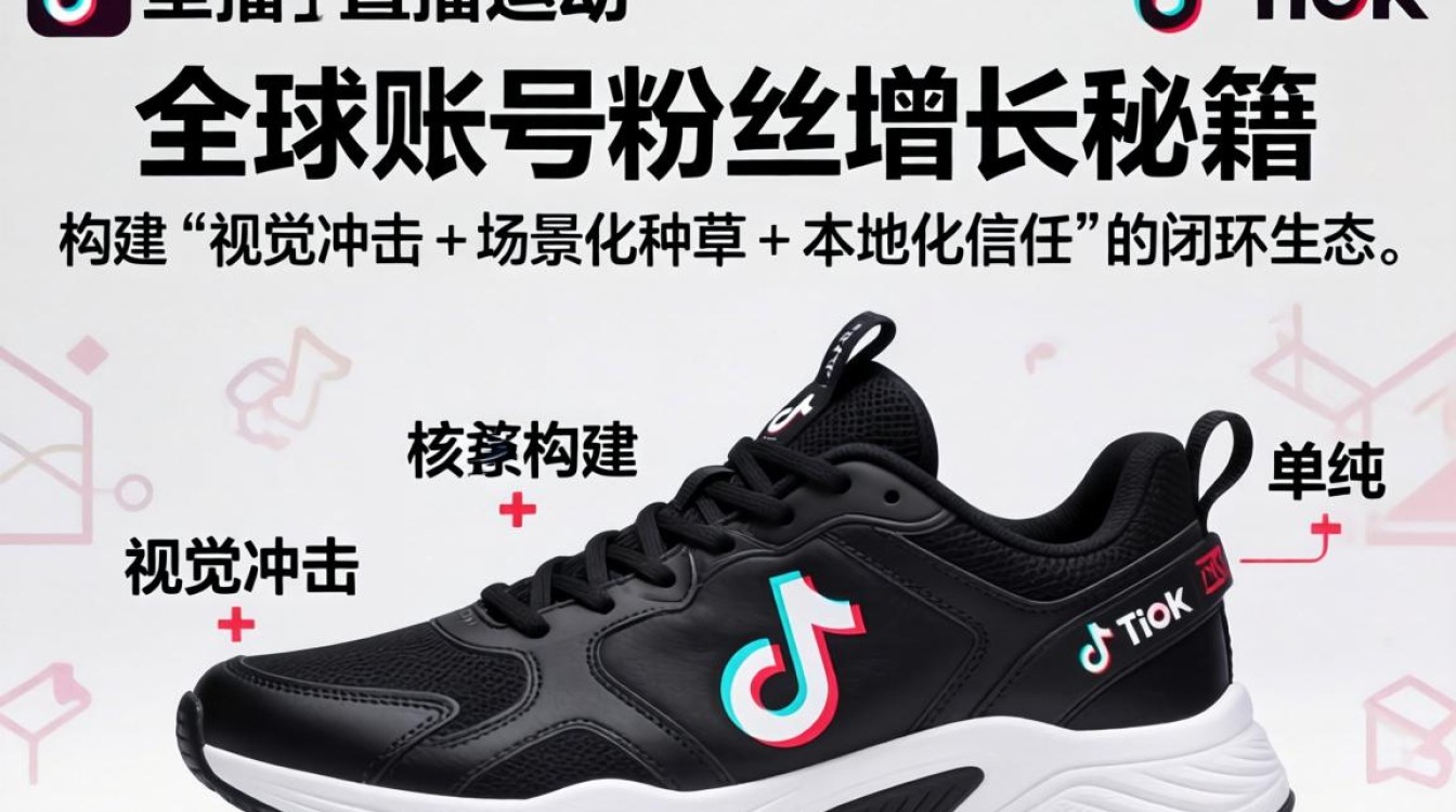 TikTok 直播运动鞋 全球账号粉丝增长秘籍