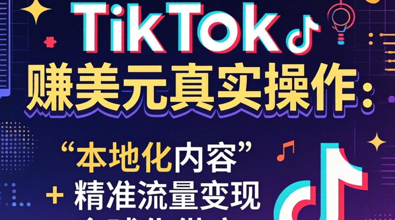 TikTok 赚美元真实操作,TikTok 怎么赚美元,TikTok 全球化运营策略 TikTok 赚美元真实操作