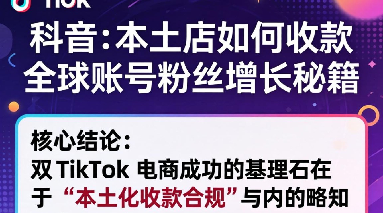 TikTok 本土店如何收款,TikTok 本土店收款流程是什么,TikTok 全球账号粉丝增长 TikTok 本土店收款流程是什么