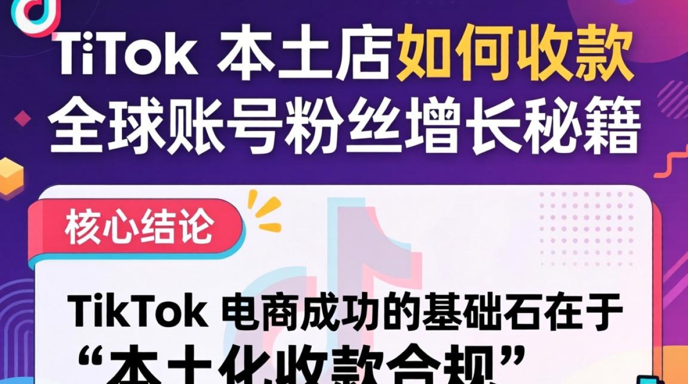 TikTok 本土店如何收款,TikTok 本土店收款流程是什么,TikTok 全球账号粉丝增长 TikTok 本土店收款流程是什么