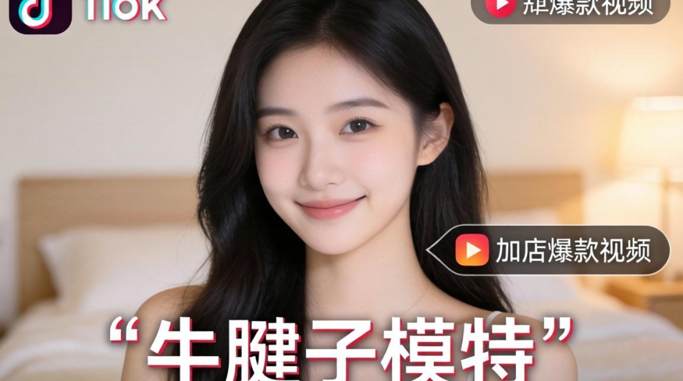 头部研究牛腱子模特tiktok可复制成功经验