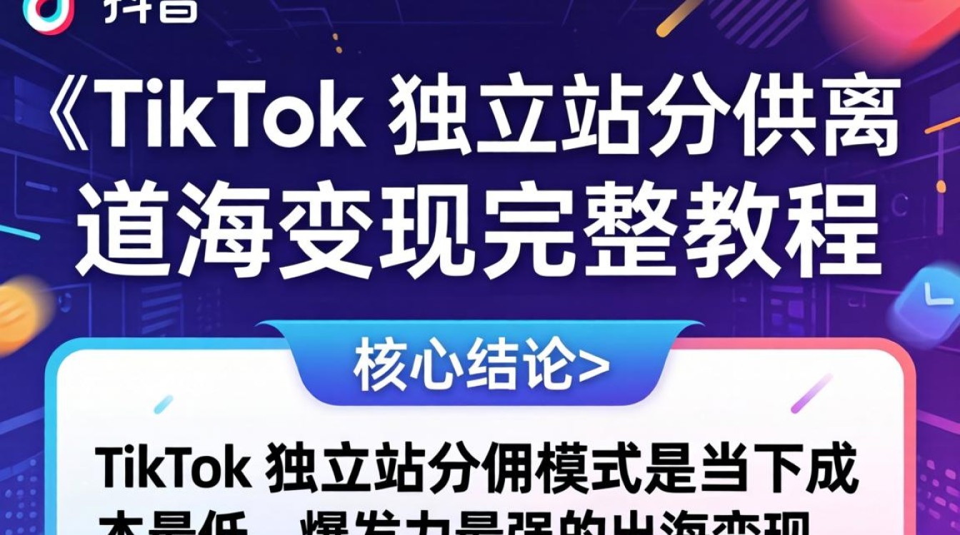 TikTok 独立站分佣怎么操作
