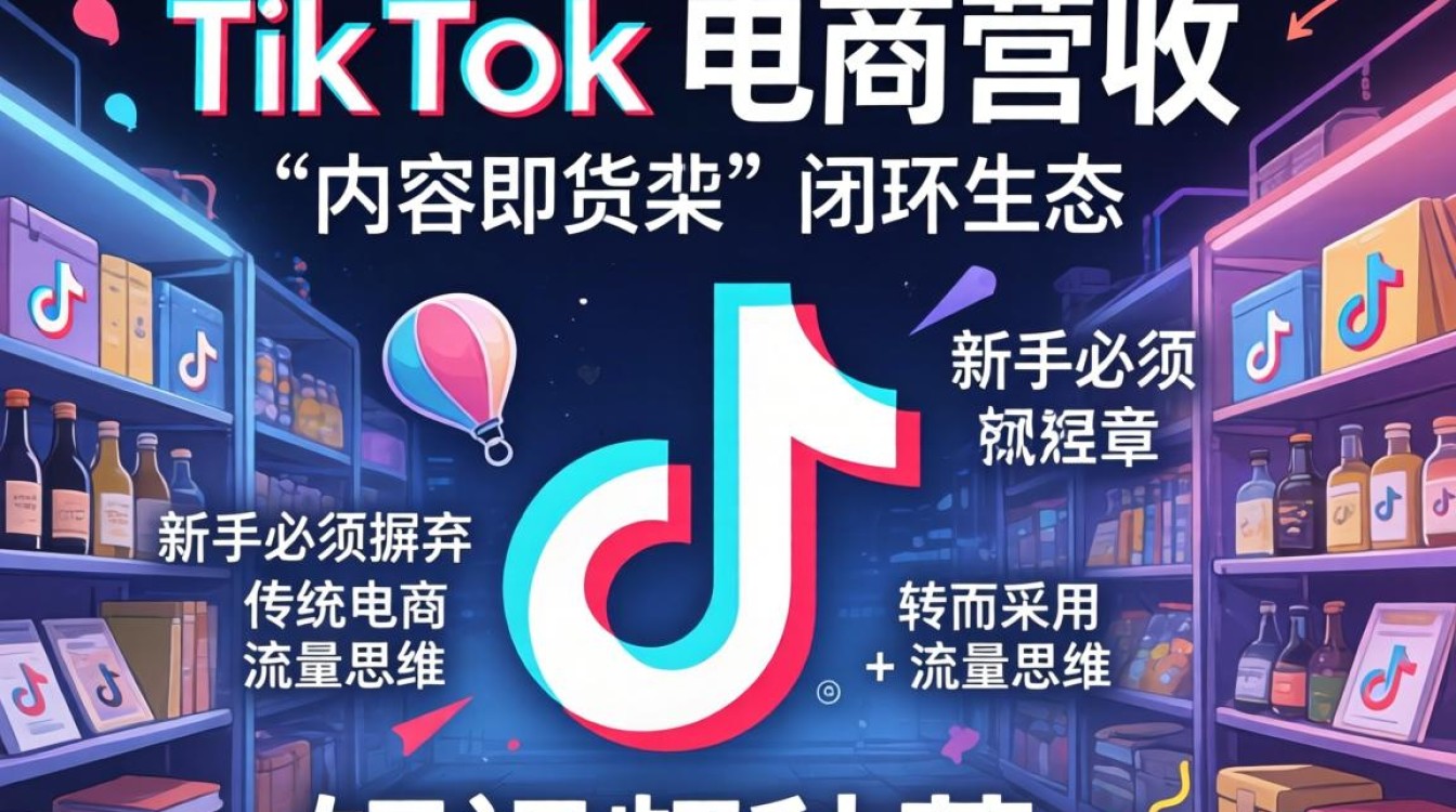 TikTok 电商营收运营实操教程新手入门必看