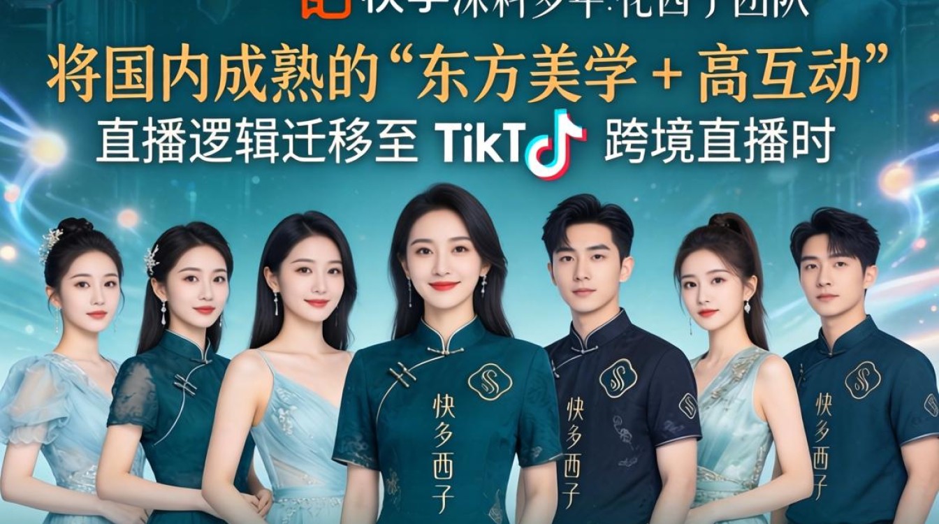 快手花西子 TikTok 跨境直播怎么做
