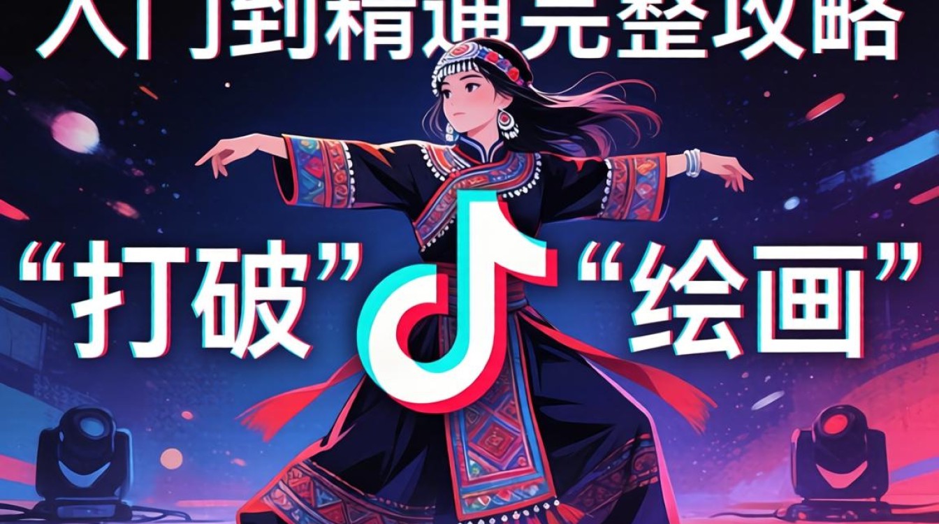 TikTok 舞蹈视频民族绘画怎么学?零基础入门到精通完整攻略 TikTok 舞蹈视频民族绘画怎么学