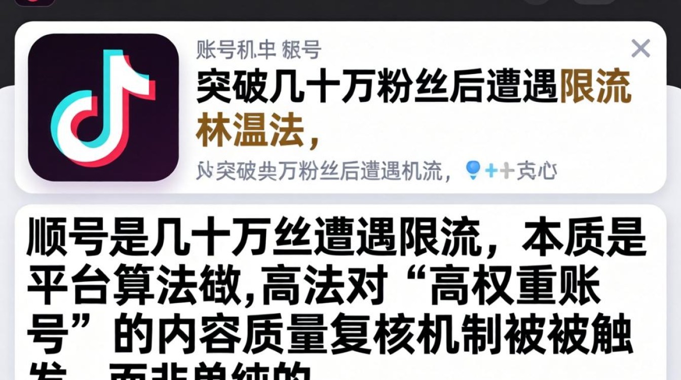 TikTok 限流原因及粉丝增长运营秘籍