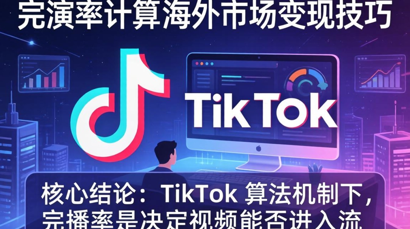 TikTok 完播率怎么算