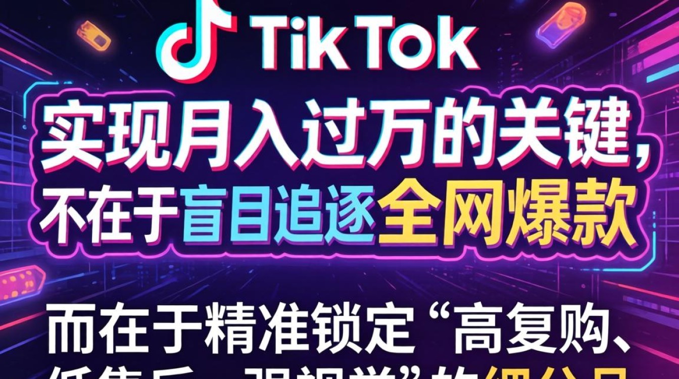 TikTok 选品技巧月入过万