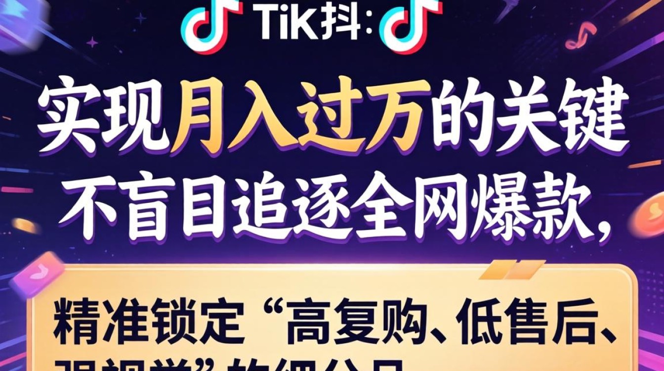 TikTok 选品技巧月入过万