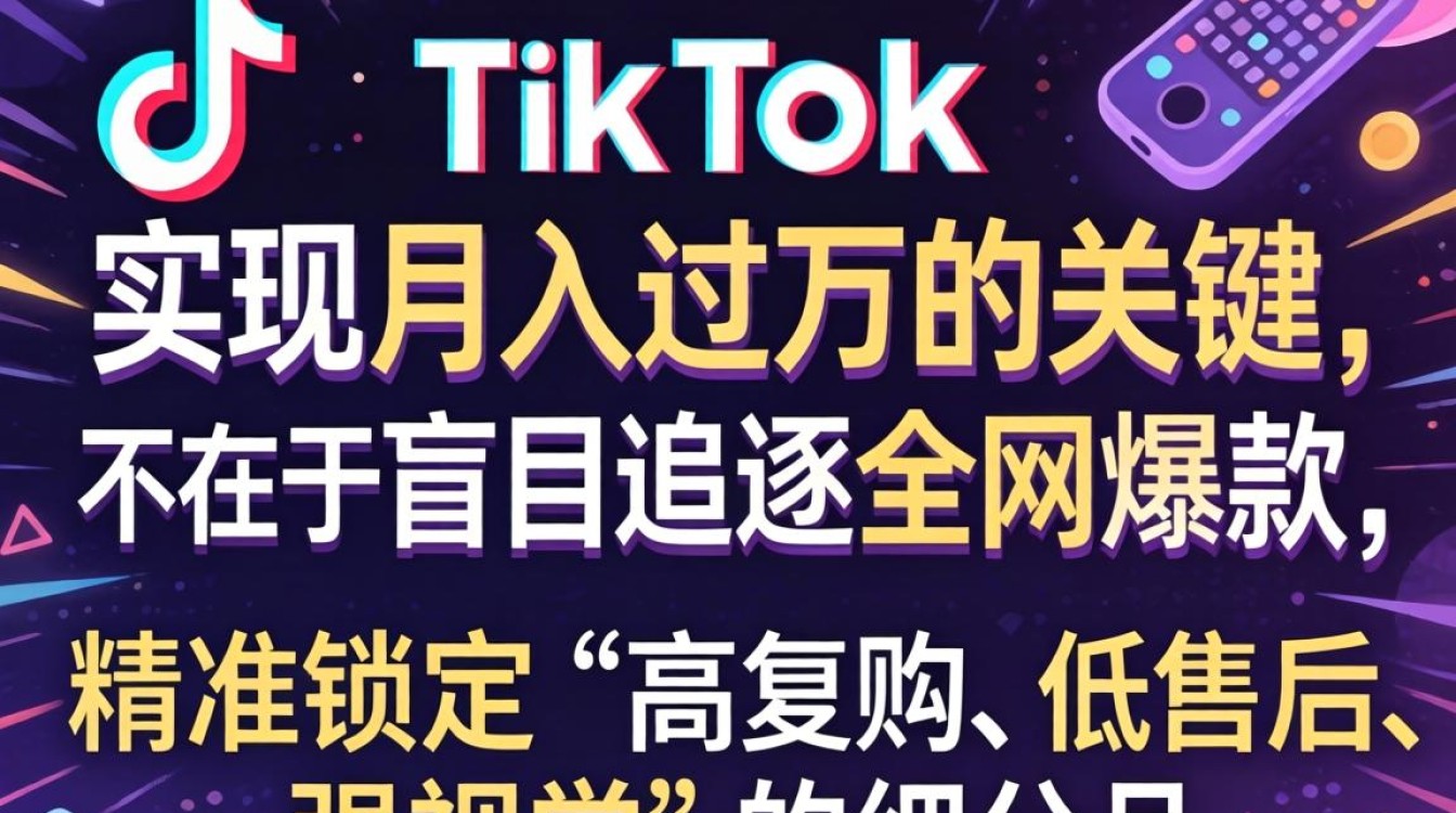 TikTok 选品技巧月入过万