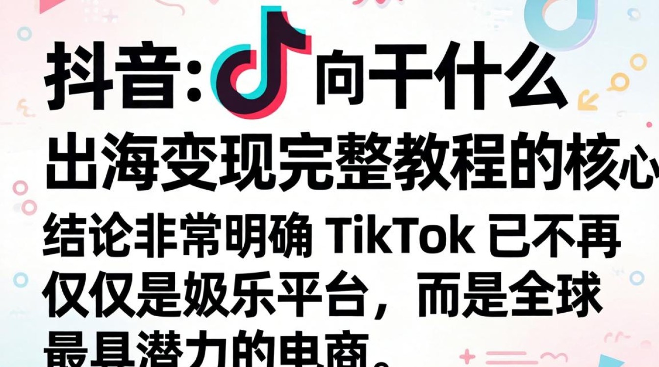 TikTok 出海变现完整教程