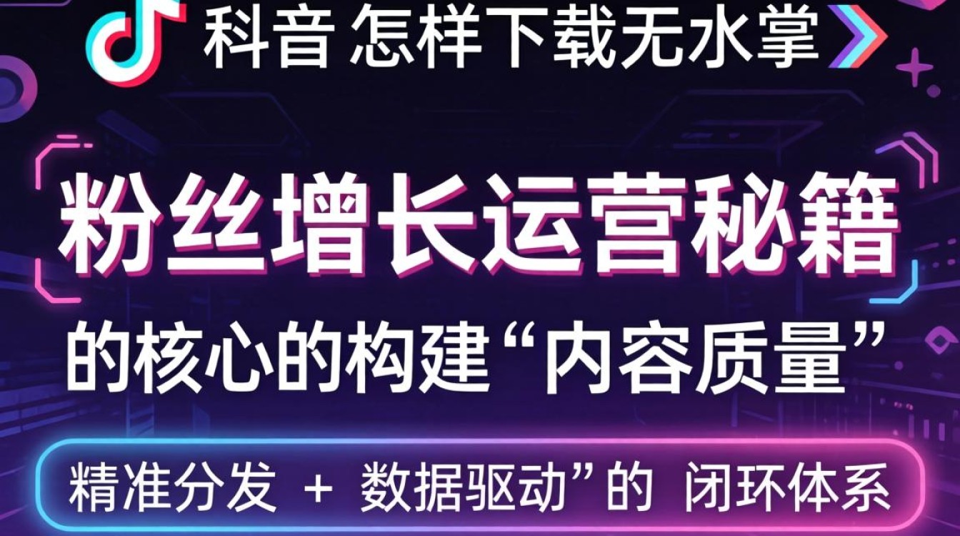 TikTok 怎样下载无水印?TikTok 下载无水印方法及粉丝增长运营秘籍 TikTok 下载无水印方法及粉丝增长运营秘籍