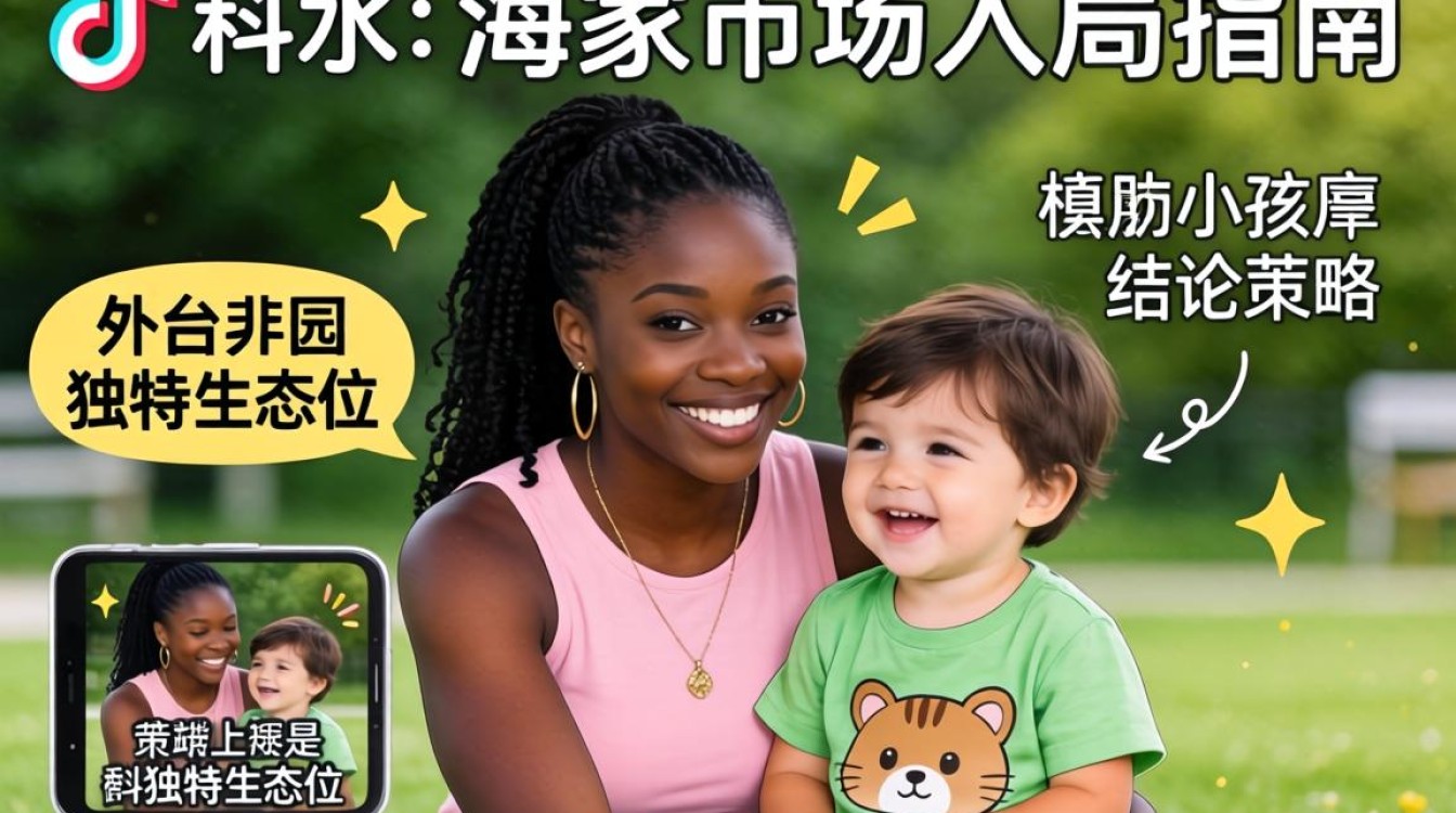TikTok 外国女人模仿小孩