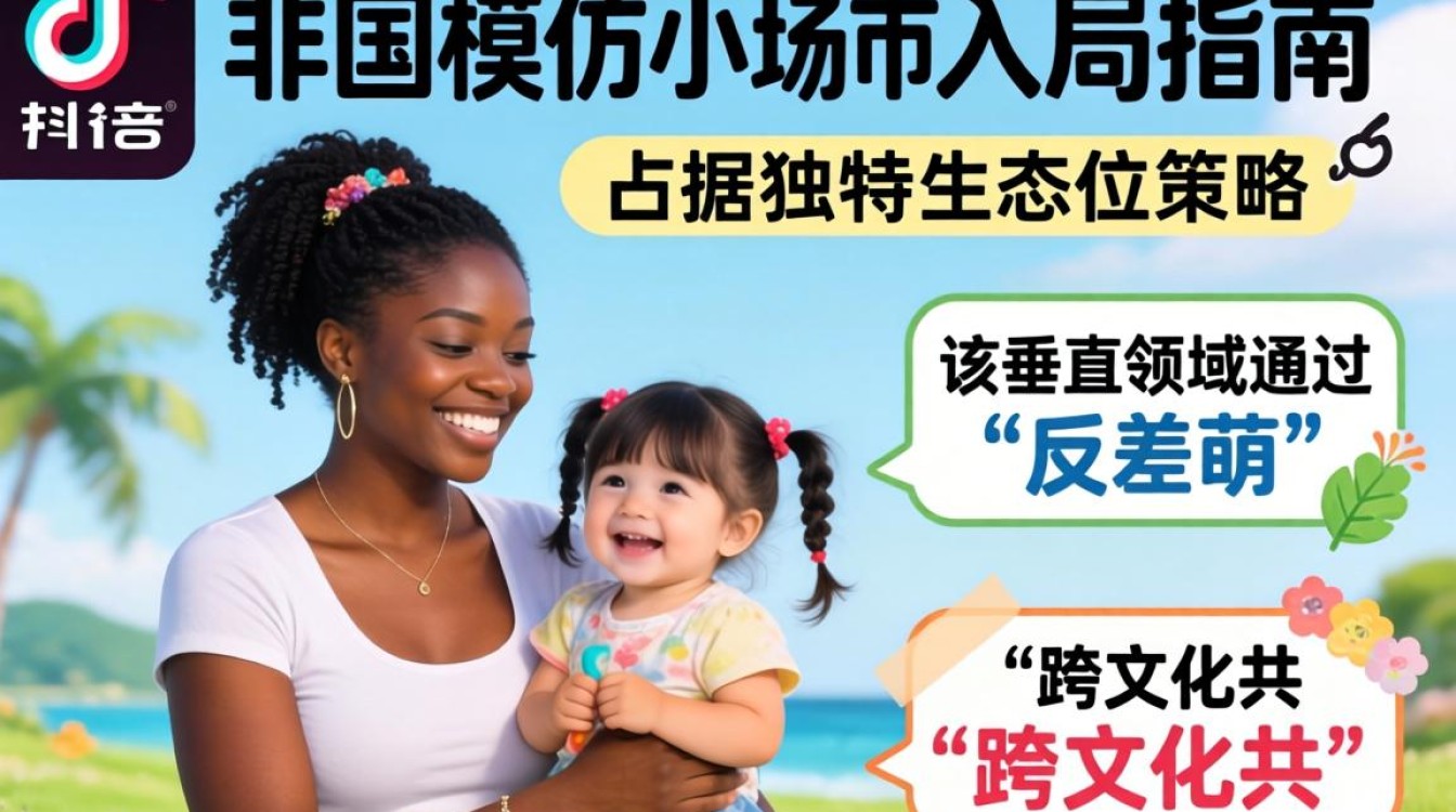 TikTok 外国女人模仿小孩