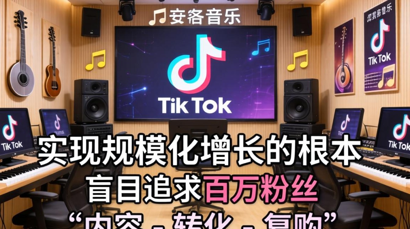专业运营音乐室 TikTok 舞蹈如何规模化增长