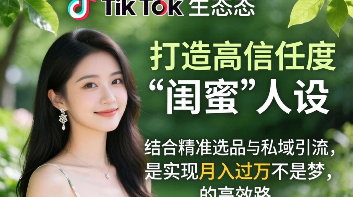 TikTok 闺蜜变现技巧月入过万