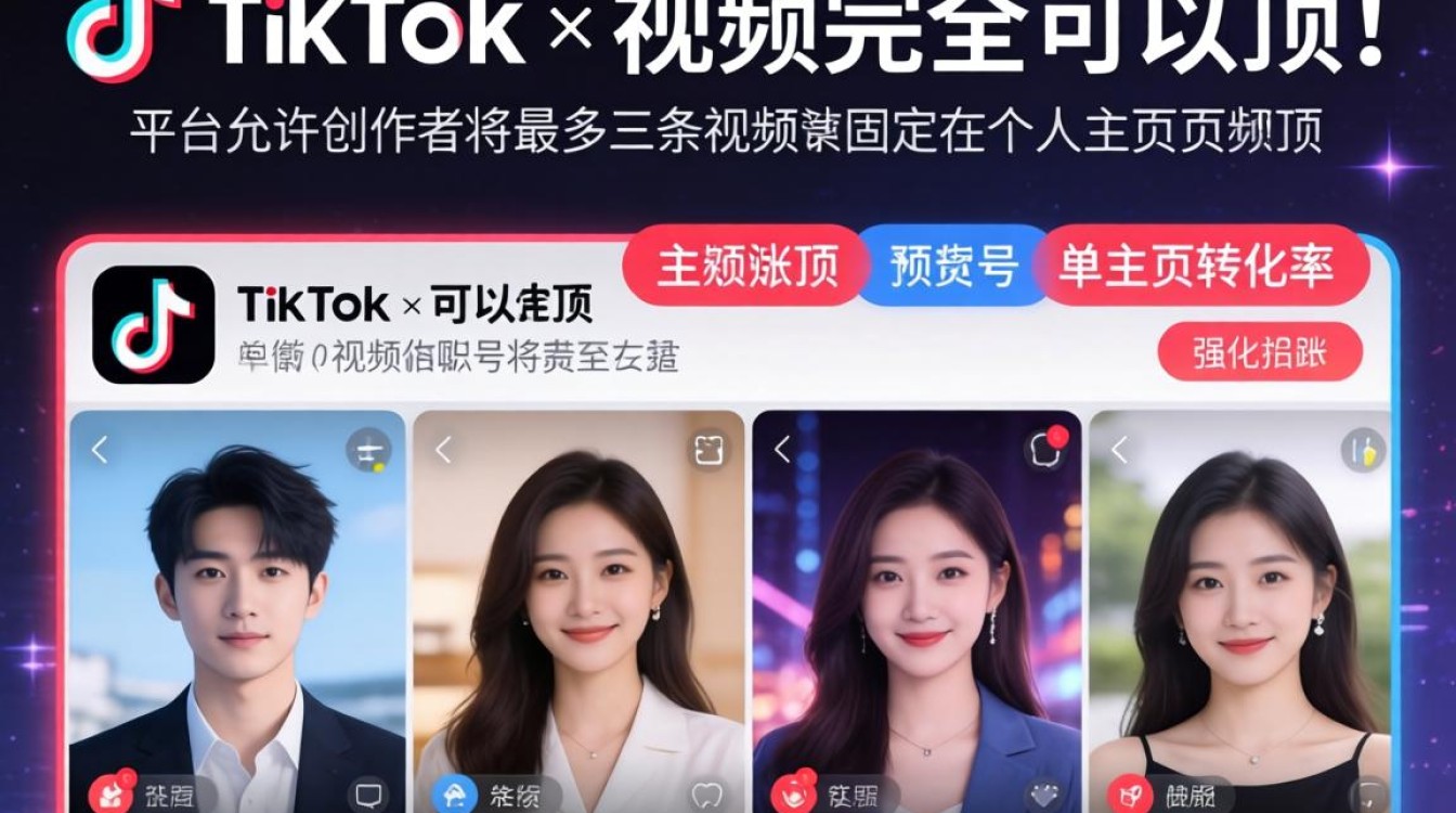 TikTok 视频可以置顶吗
