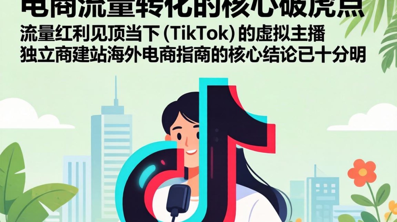 TikTok 的虚拟主播独立站建站海外电商指南