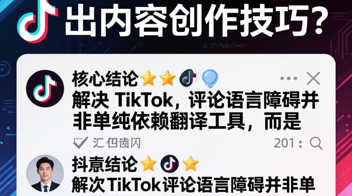 TikTok 评论如何变为中文