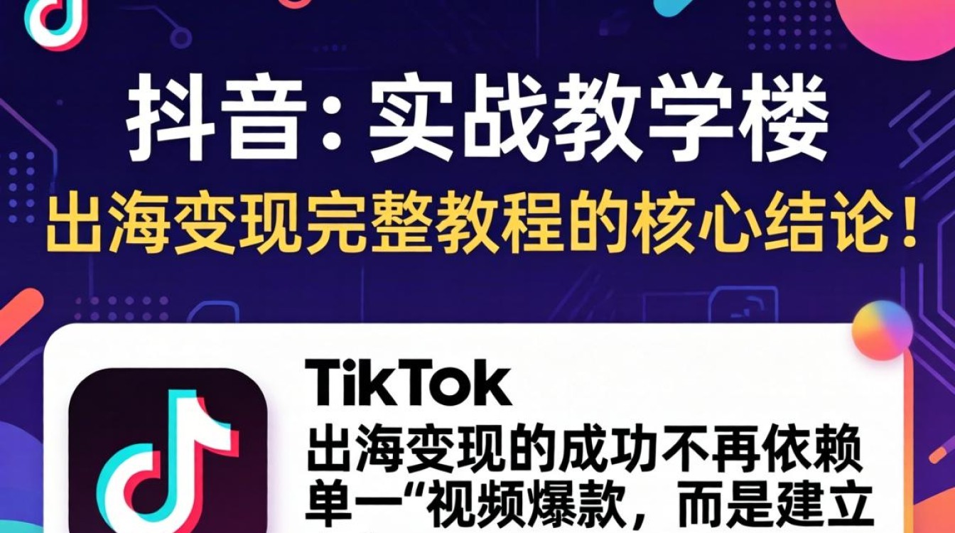TikTok 实战教学楼 出海变现完整教程