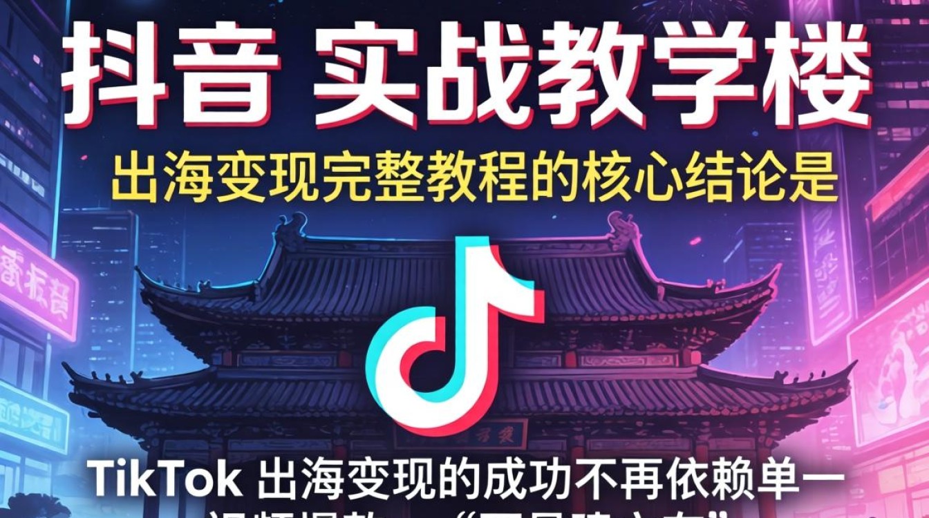 TikTok 实战教学楼 出海变现完整教程