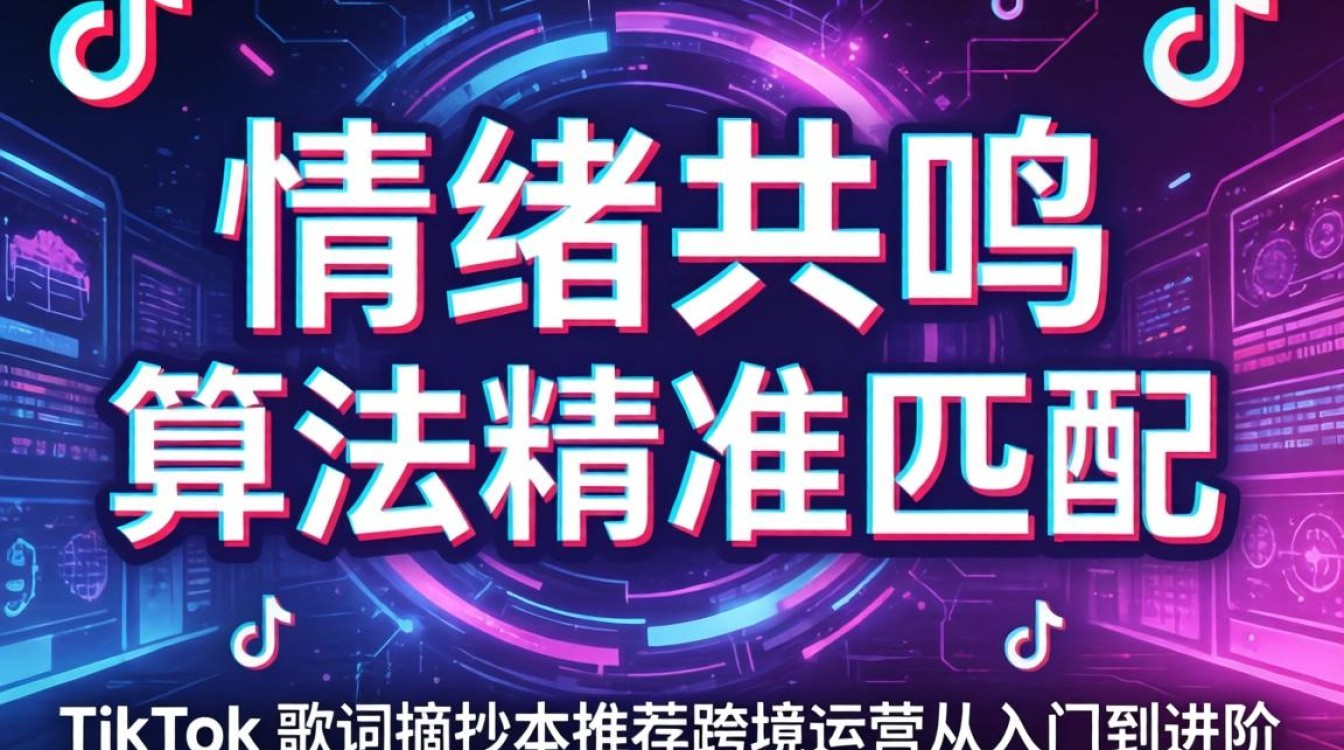 TikTok 歌词摘抄本推荐跨境运营从入门到进阶