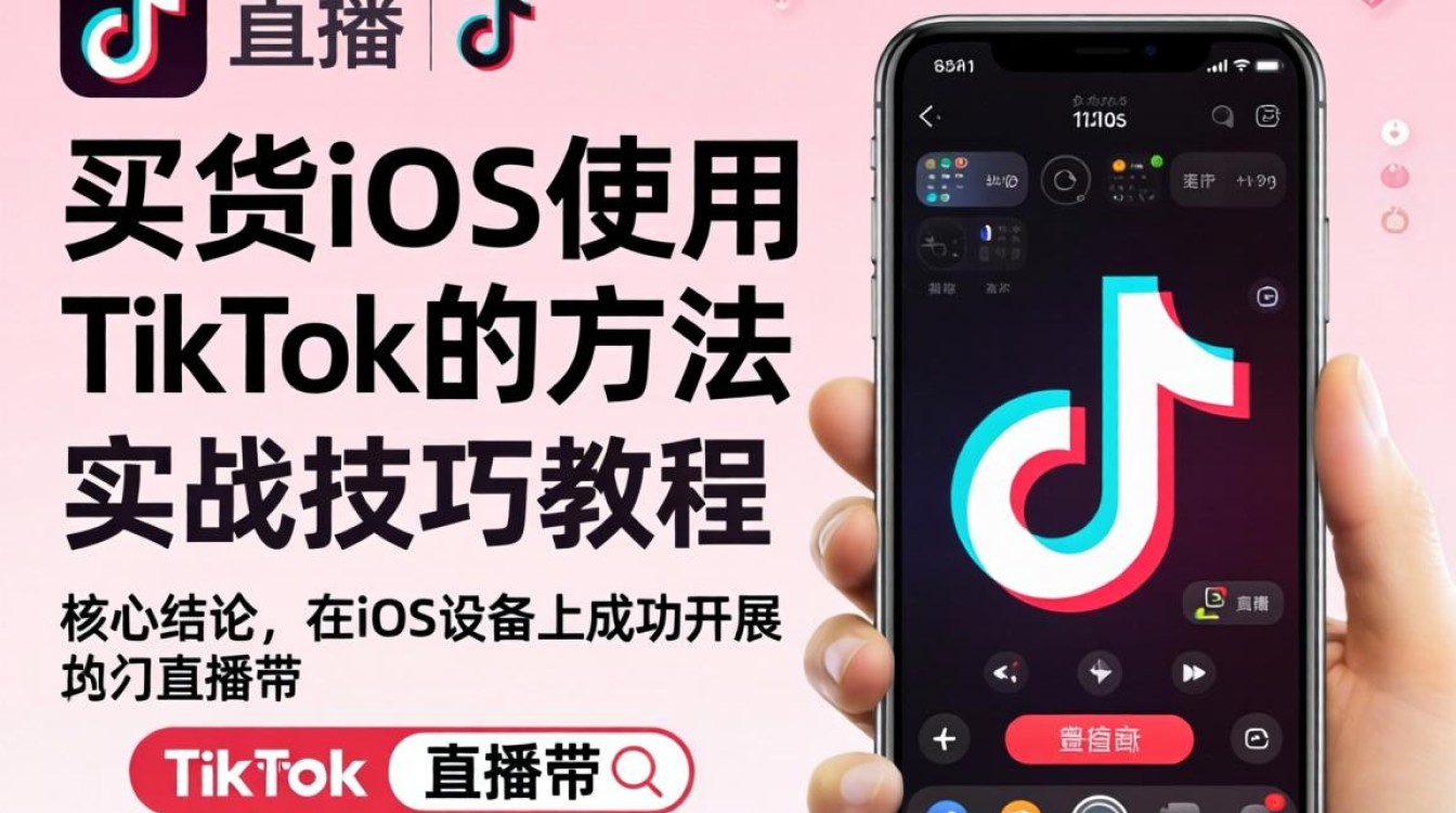 直播带货 ios 使用 tiktok 的方法是什么