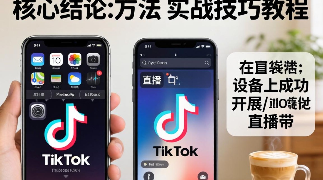 直播带货 ios 使用 tiktok 的方法是什么