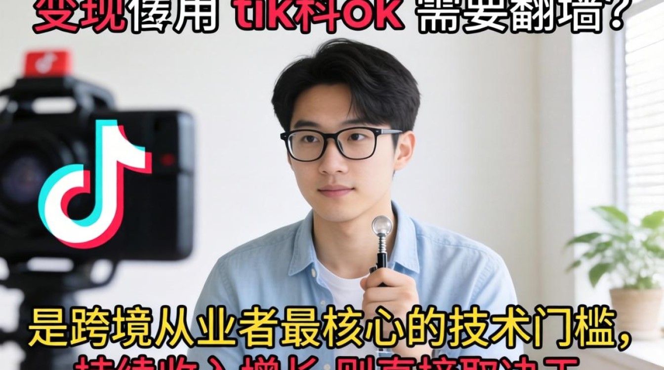 直播变现使用 TikTok 需要翻墙吗