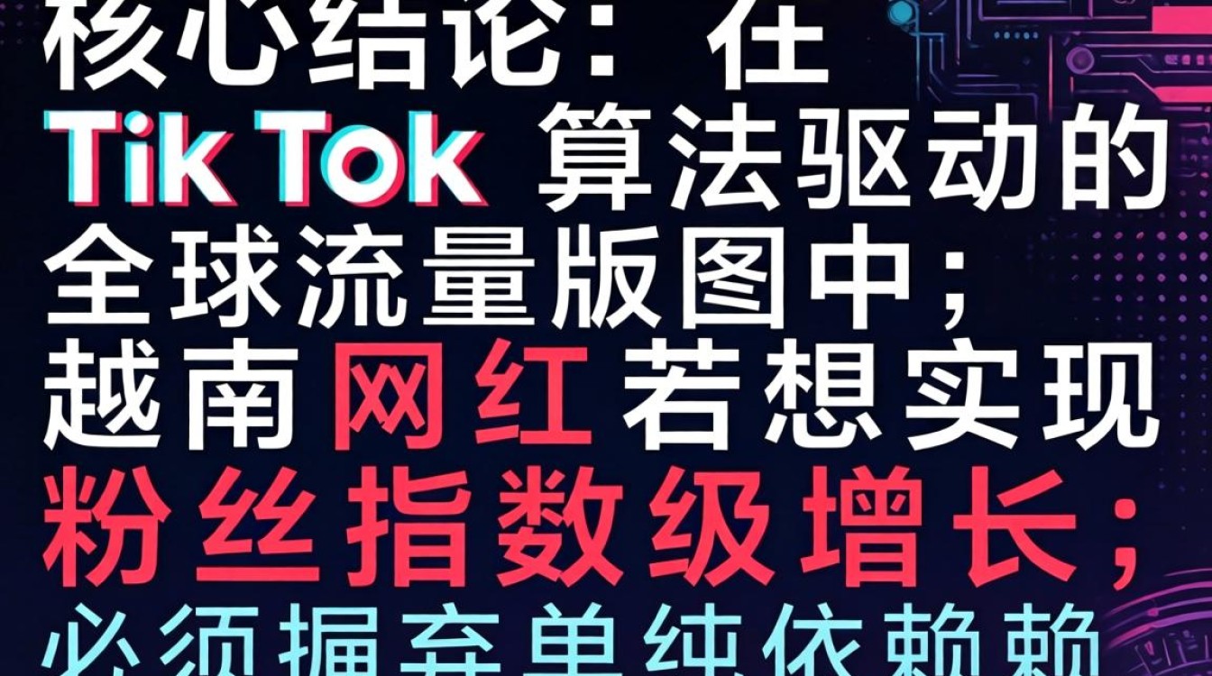 TikTok 的越南网红如何快速涨粉