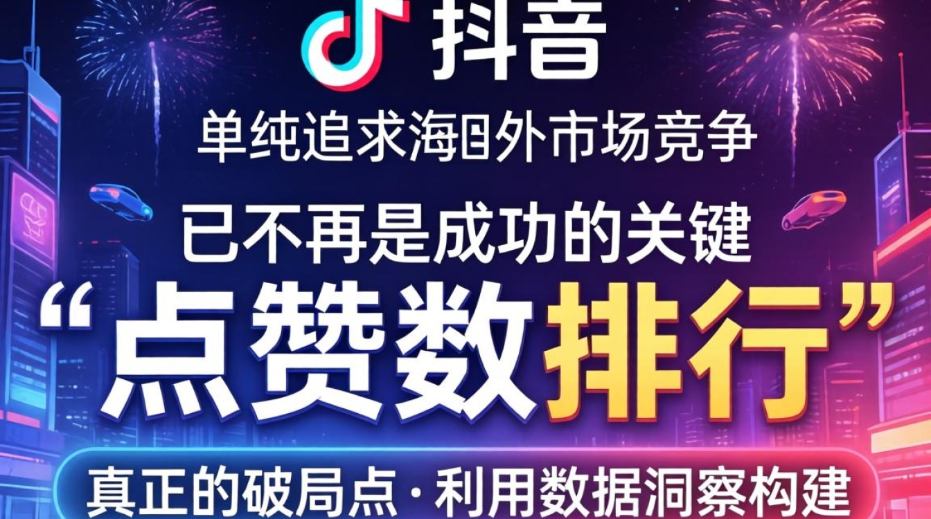 TikTok 点赞数排行 海外市场入局指南