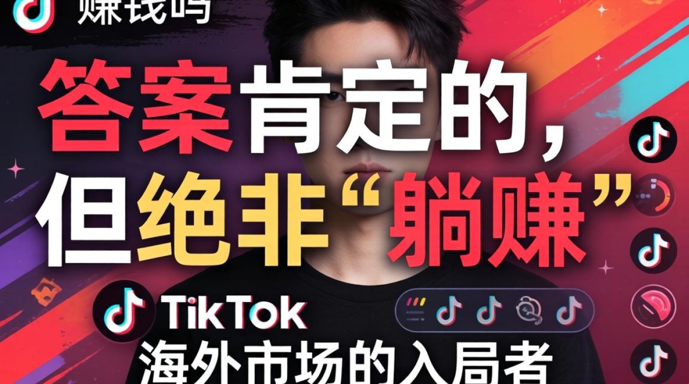 TikTok 有赚钱的吗,TikTok 怎么赚钱,海外市场入局指南 TikTok 有赚钱的吗