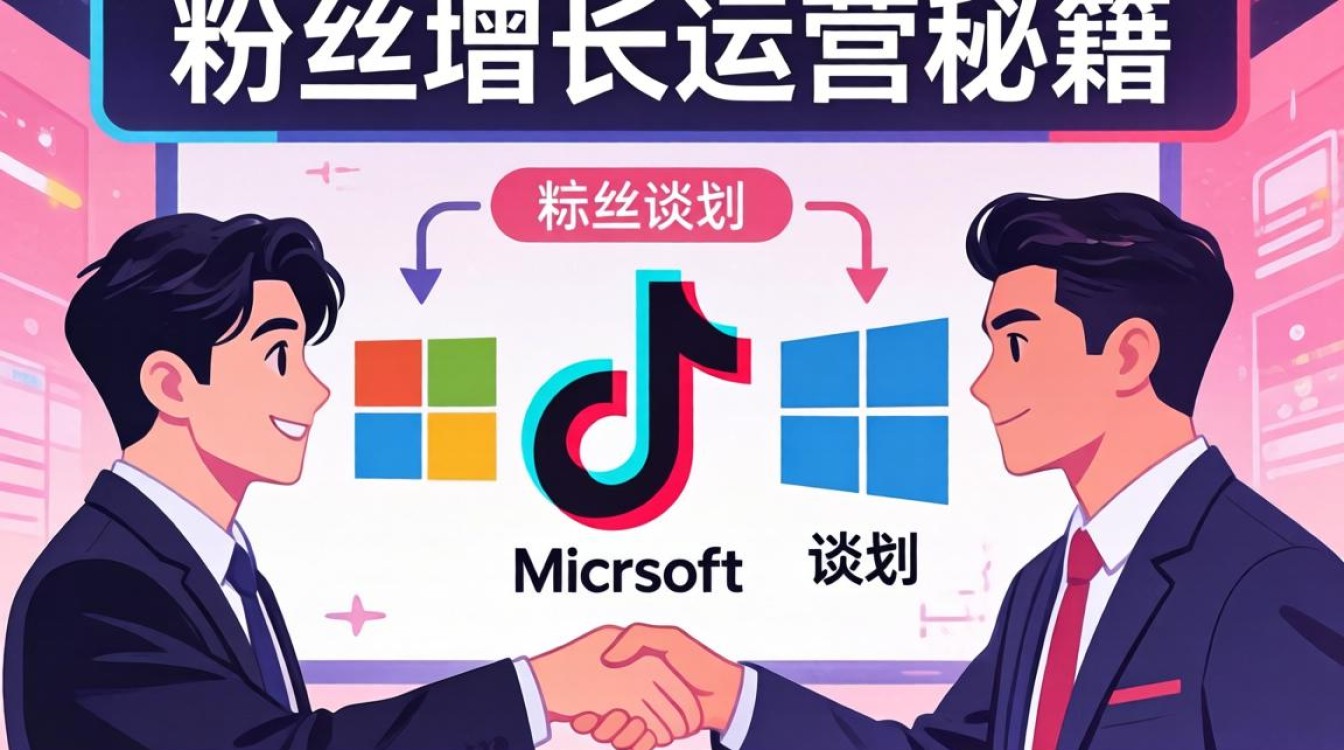 TikTok 与微软谈判过程粉丝增长运营秘籍