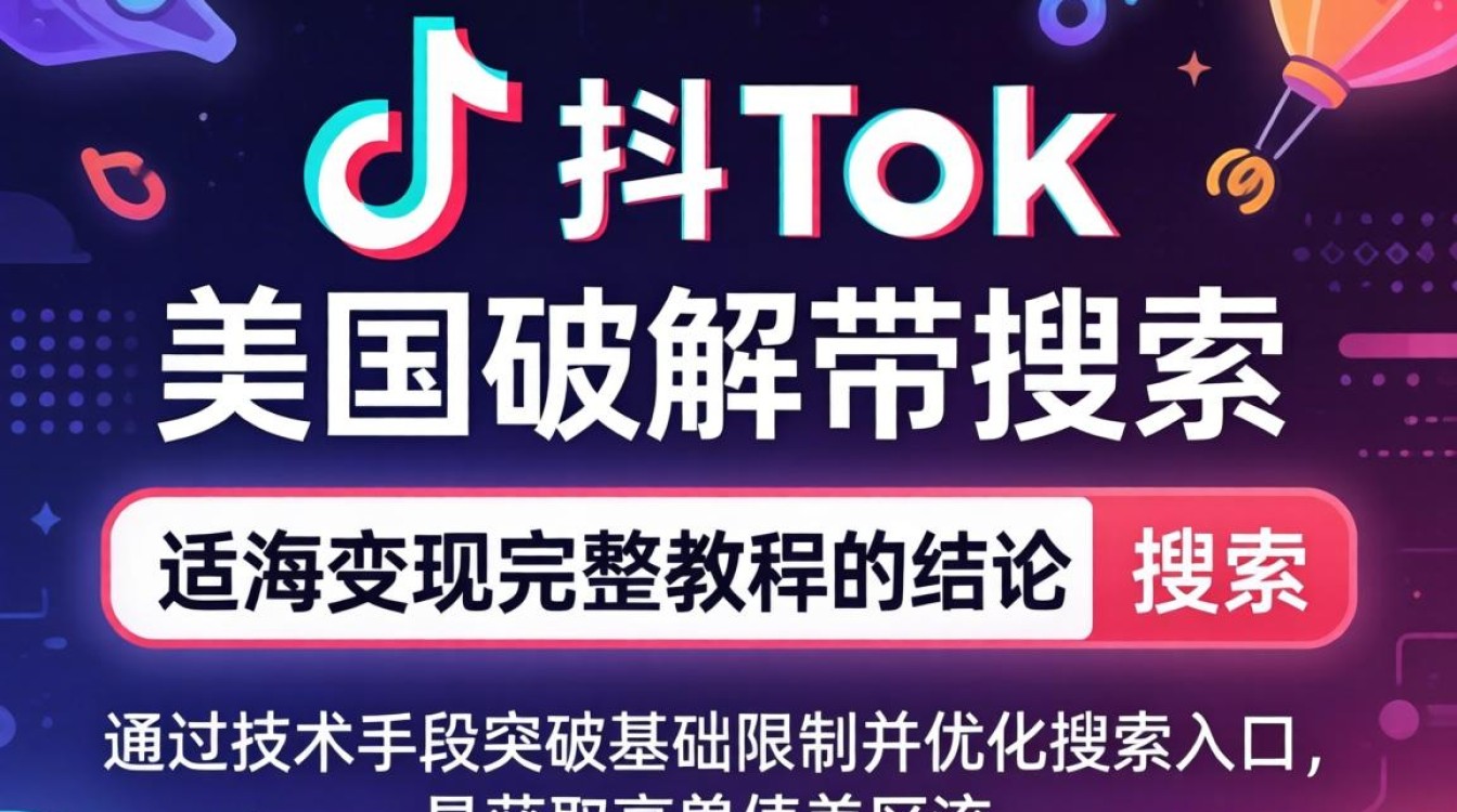 TikTok 美版破解带搜索出海变现完整教程