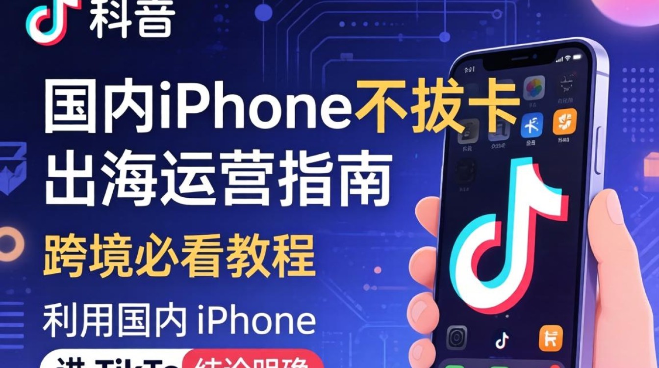 TikTok 国内 iphone 不拔卡怎么运营