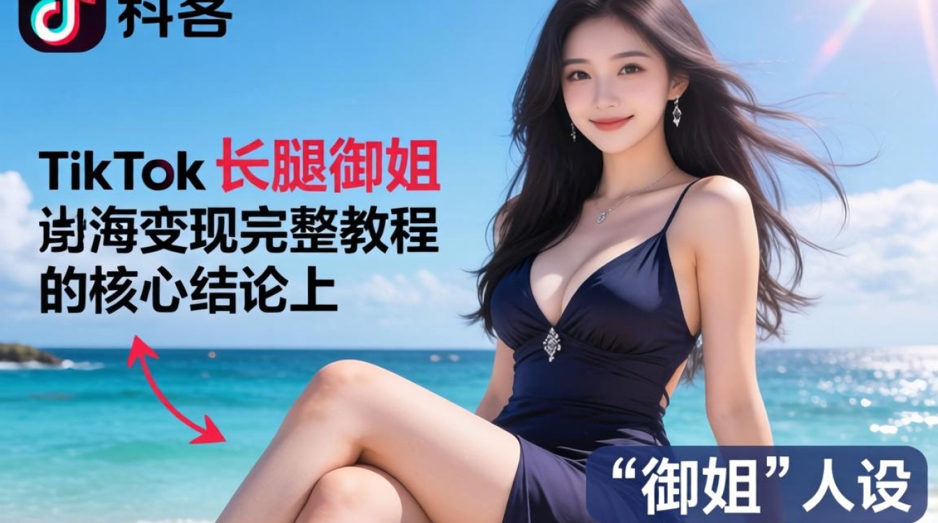 TikTok 长腿御姐 出海变现完整教程