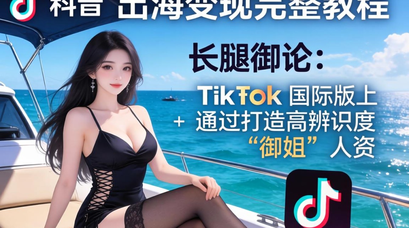 TikTok 长腿御姐 出海变现完整教程