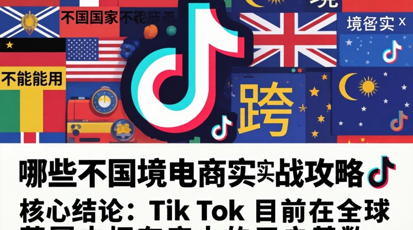 TikTok 无法使用国家列表及跨境电商实战攻略
