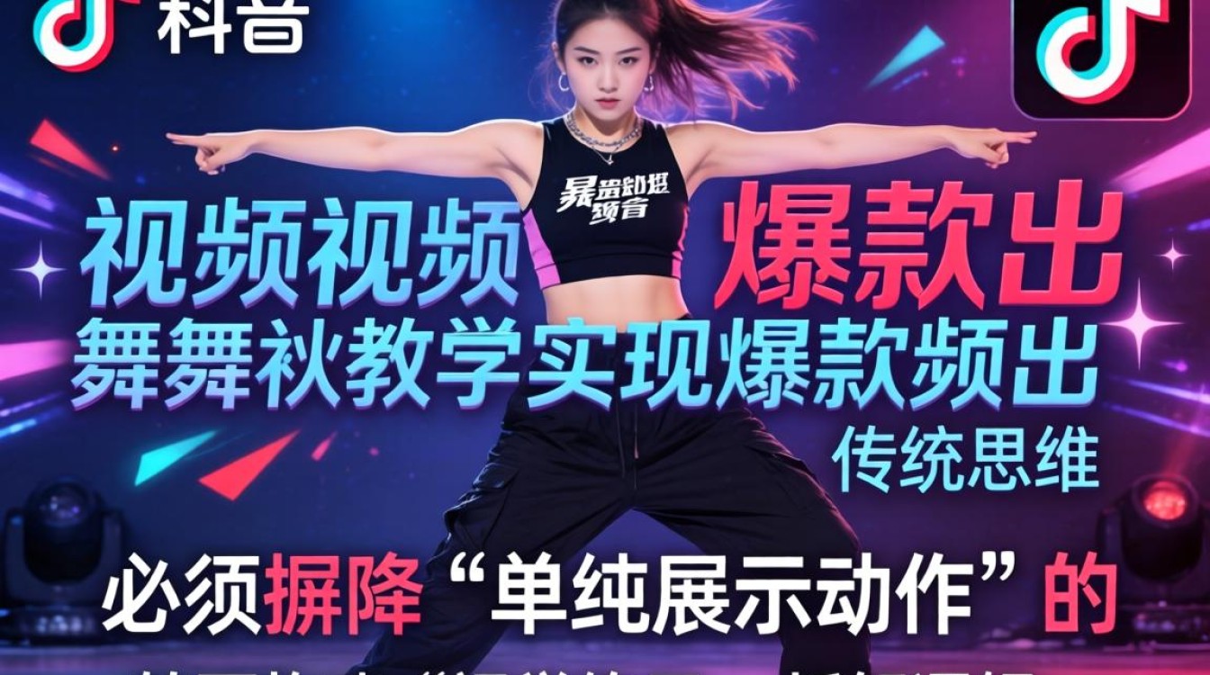 TikTok 舞蹈视频单人教学怎么做