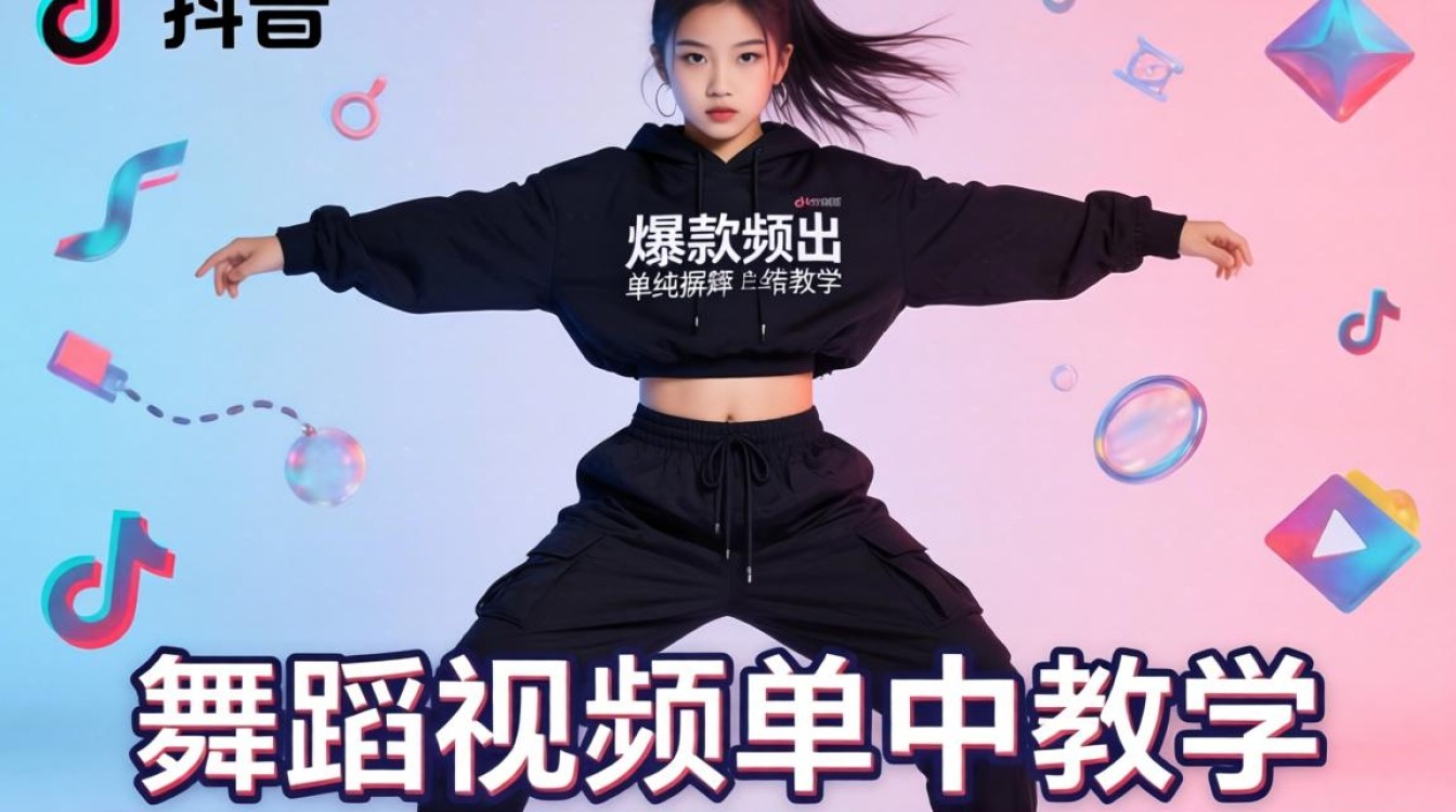 TikTok 舞蹈视频单人教学怎么做