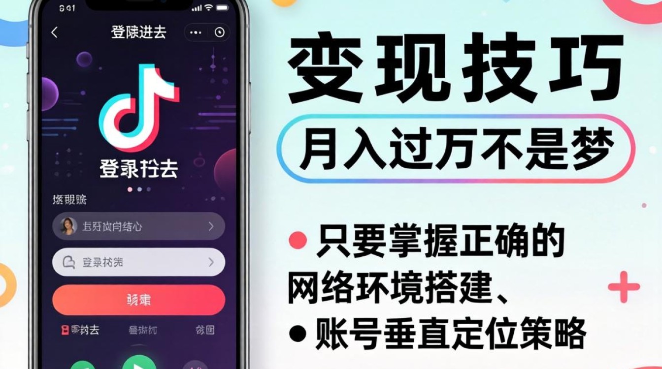 TikTok 变现技巧月入过万